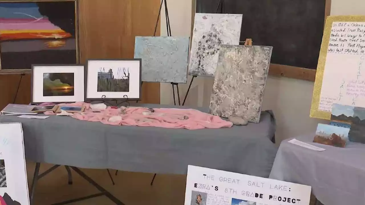 Art project shows students how drought threatens the Great Salt Lake area