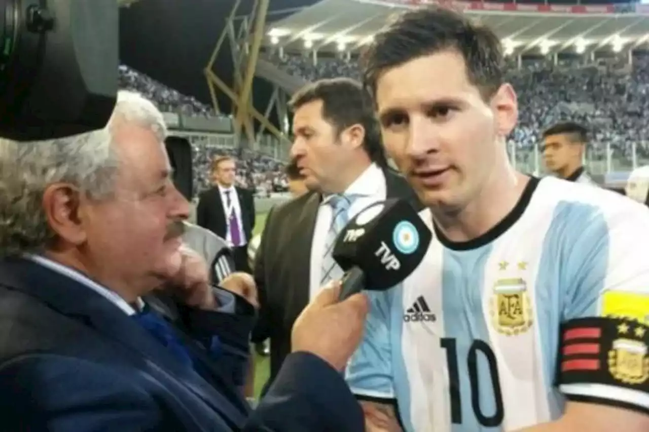 Tití Fernández recordó el noble gesto que Lionel Messi tuvo con él cuando llegó tarde a una entrevista pactada