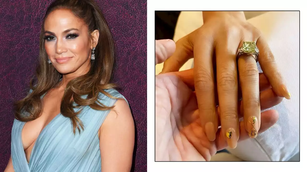 You Have to See Jennifer Lopez’s Y2K-Inspired Nail Art for Ben Affleck