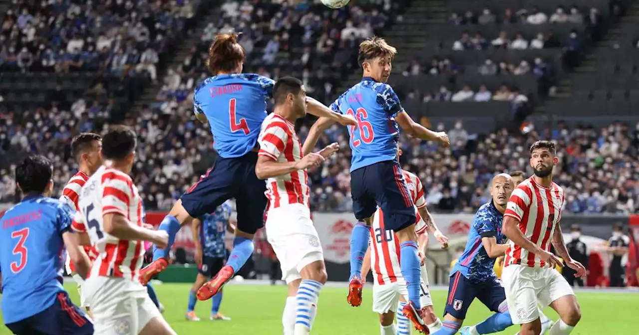 当落選上の選手躍動 サッカー日本がパラグアイ下す