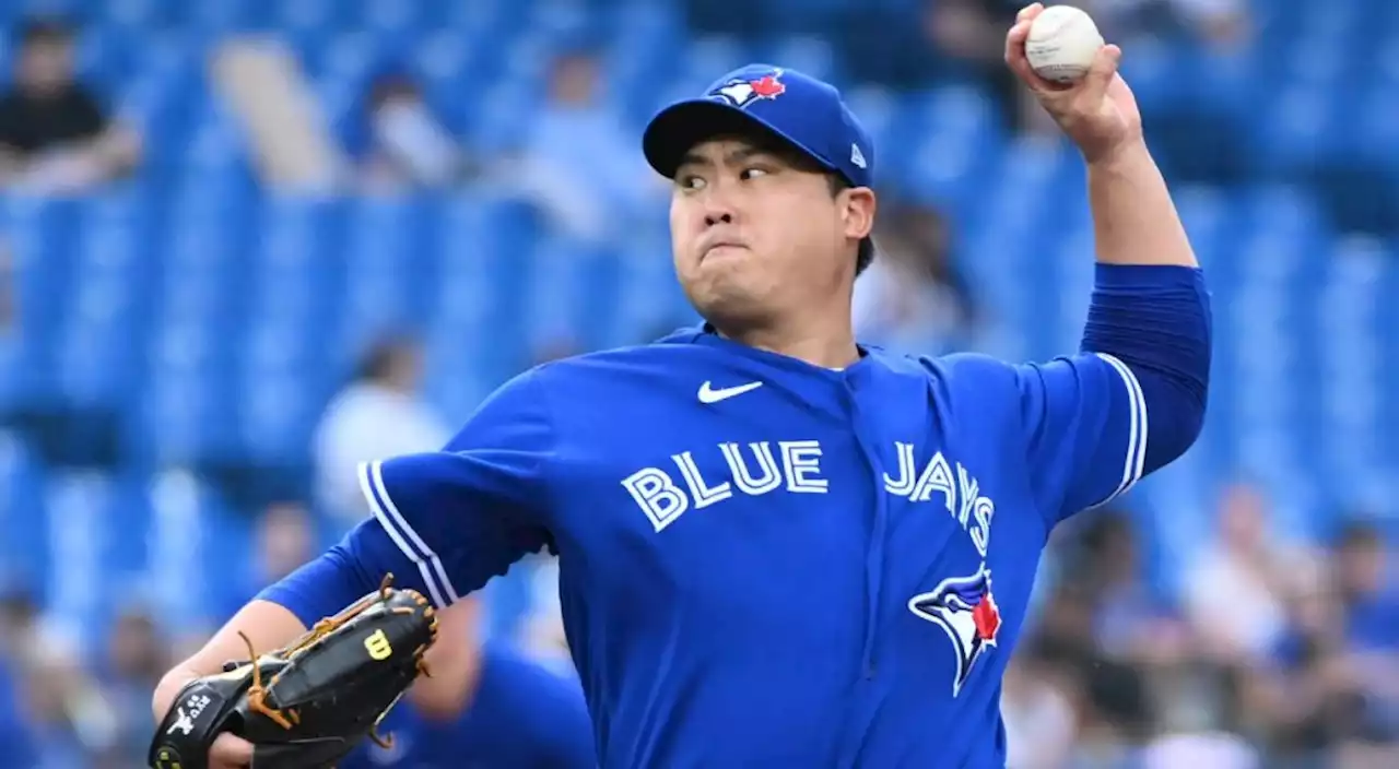 Ryu exits, bullpen carries load again as Blue Jays win seventh straight