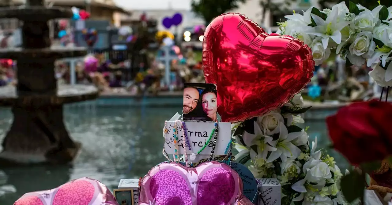 Irma and Joe Garcia, a teacher and her heartbroken husband, are buried together in Uvalde