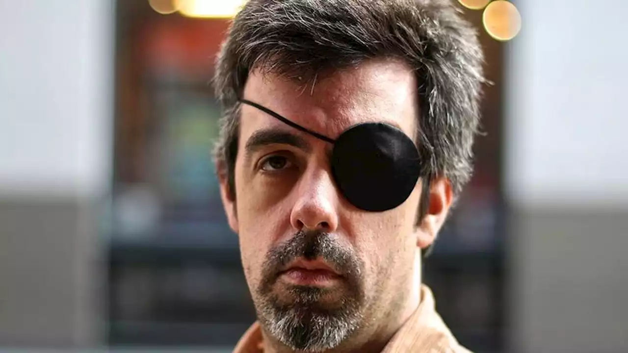 Man With Eye Patch In Town For...Business