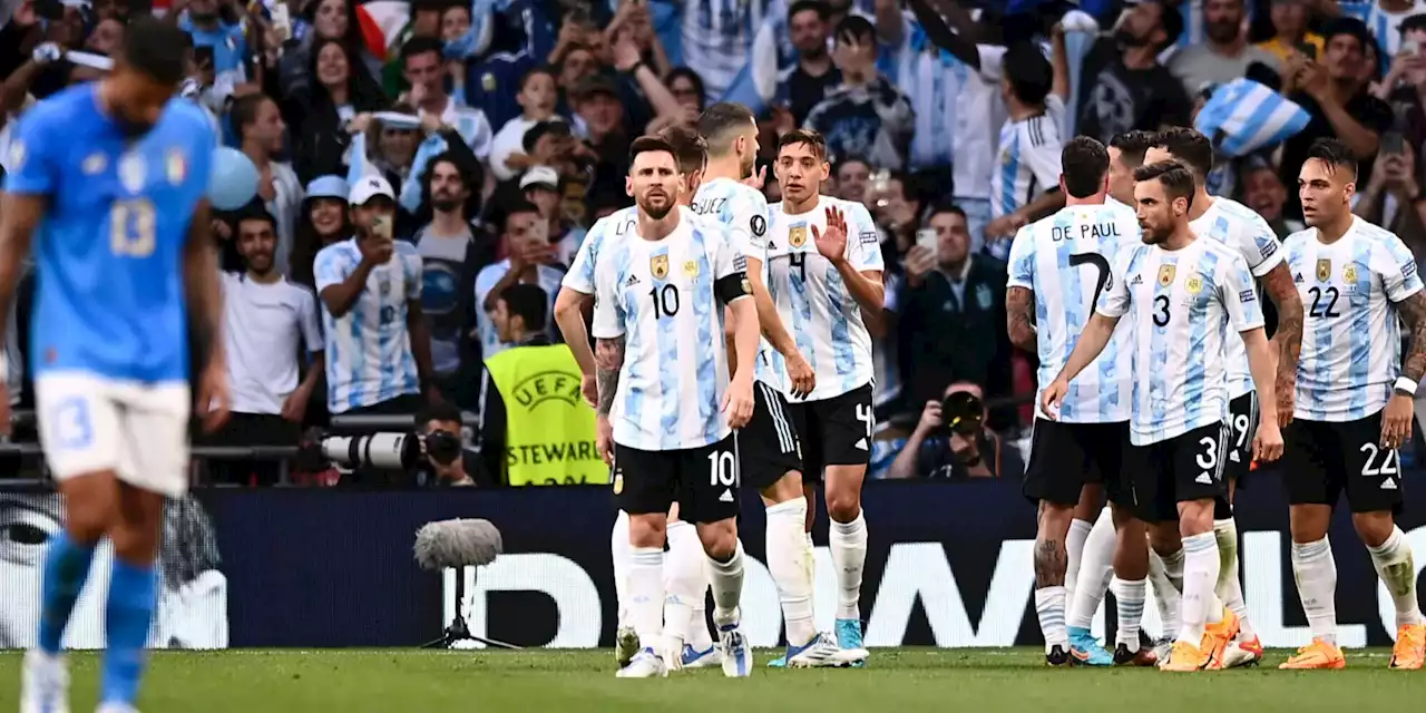 Italia-Argentina 0-3: Lautaro, Di Maria e Dybala rovinano l'addio di Chiellini