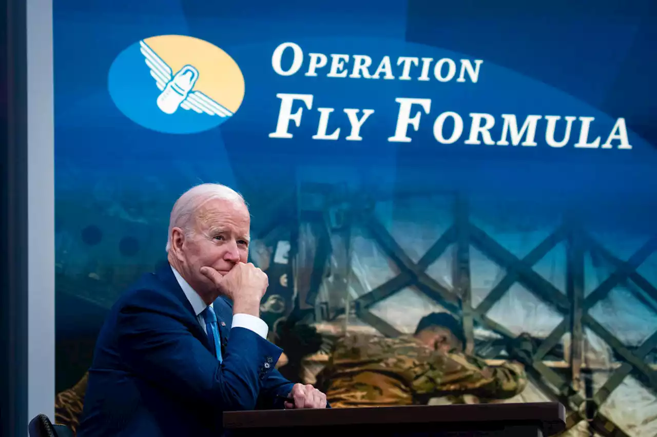 Biden says he learned of baby formula shortage in April