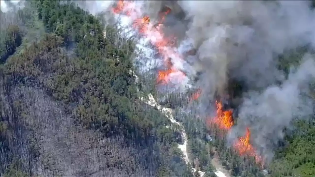 Wharton State Forest wildfire: At least 7,200 acres burned, 45% contained