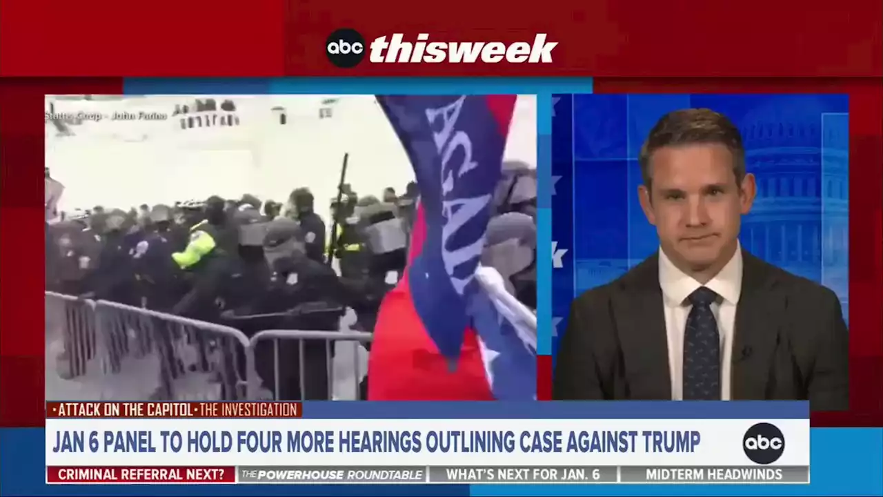 Adam Kinzinger thinks Donald Trump 'is guilty of knowing what he did' in Jan. 6 insurrection