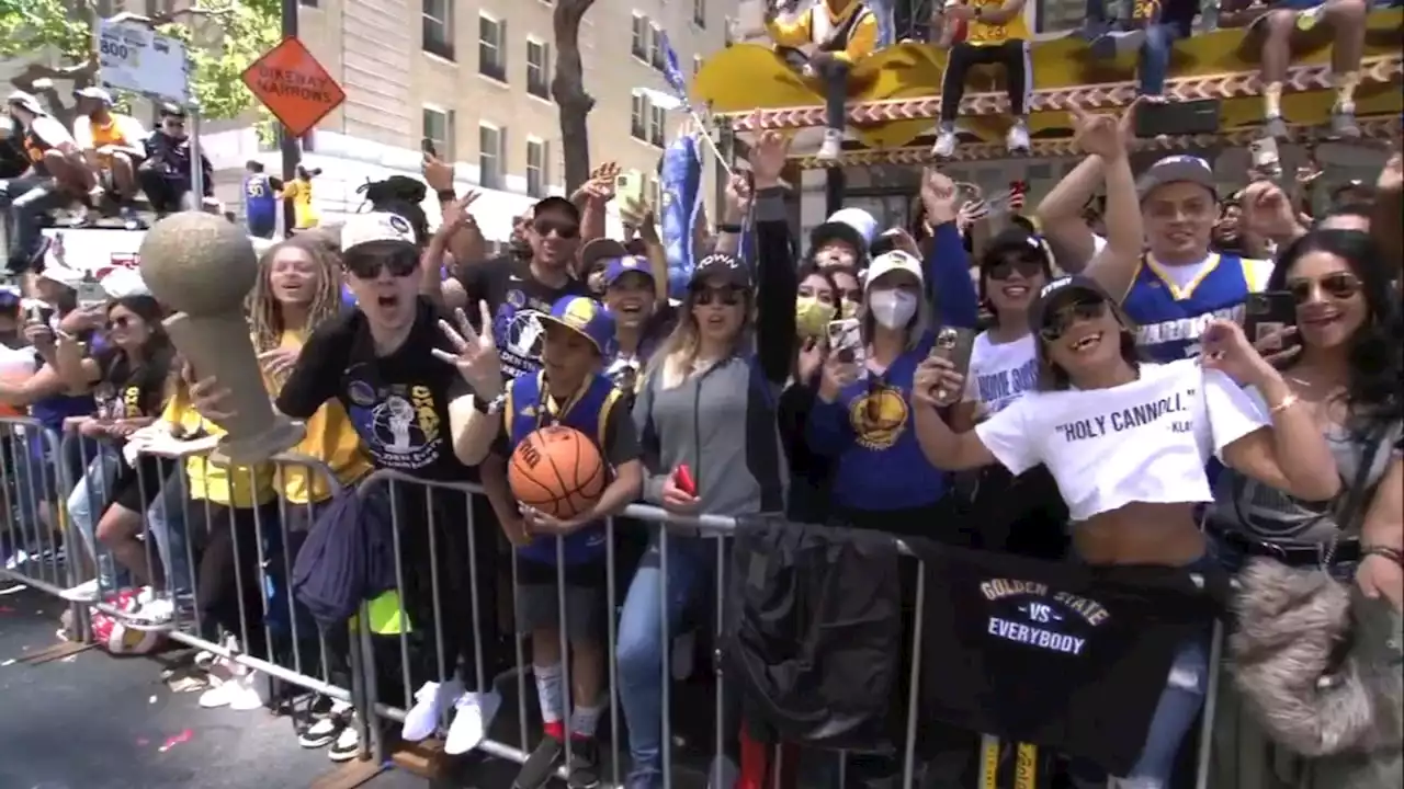 PHOTOS: 2022 Warriors championship parade in San Francisco