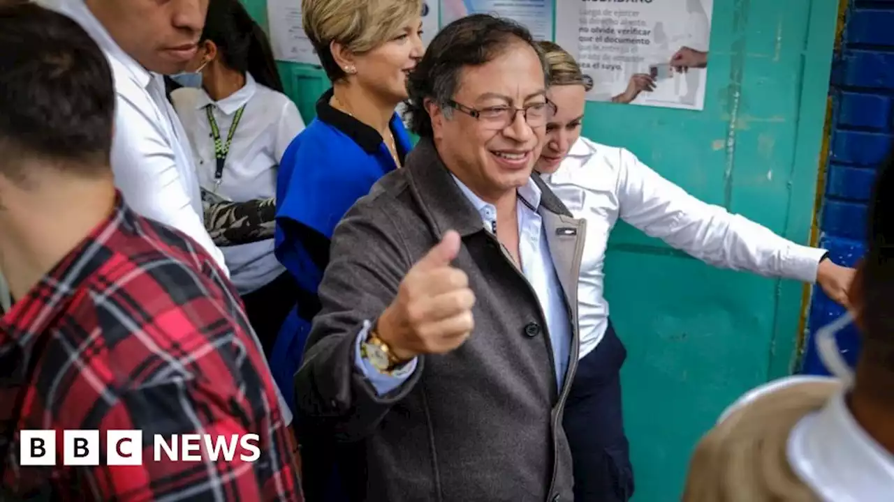 Gustavo Petro: Leftist ex-rebel wins Colombia's presidential election