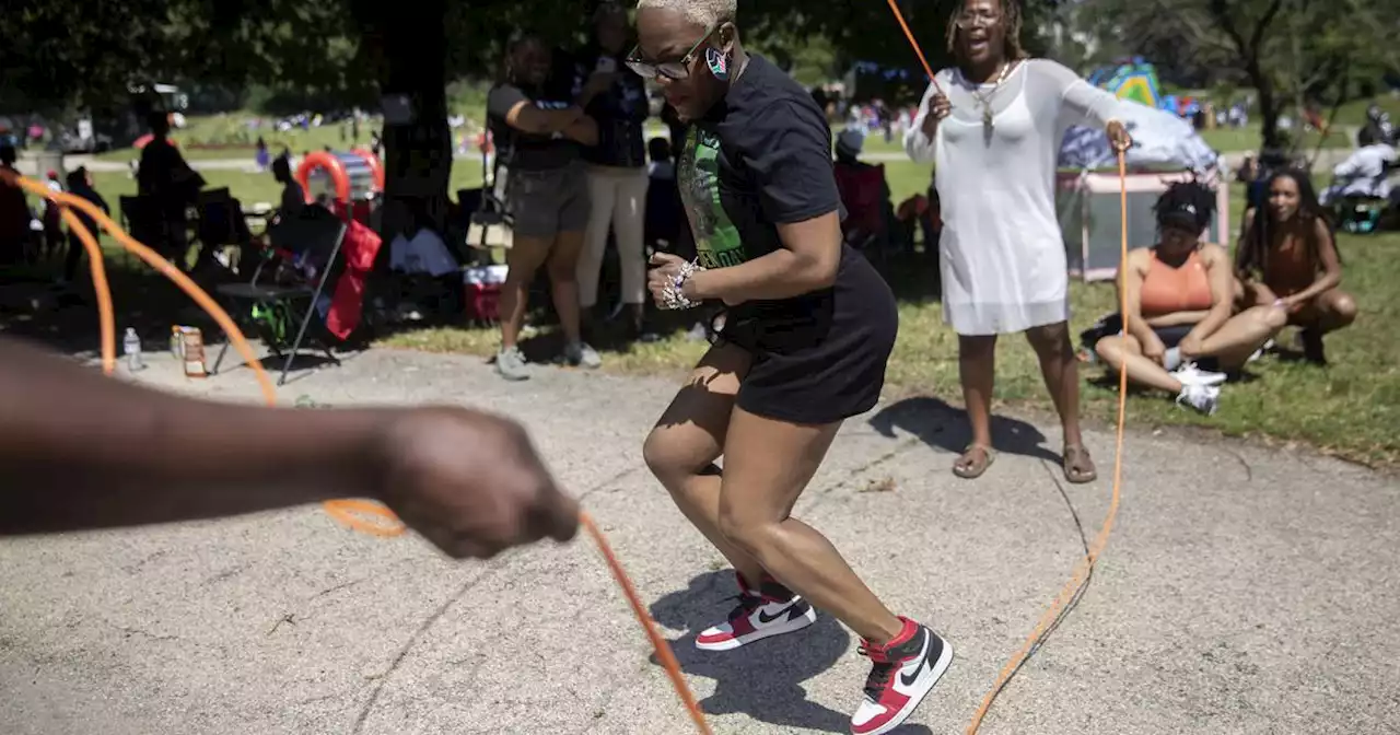 ‘A party with a purpose’: DuSable Museum and Chance the Rapper host block party to celebrate Juneteenth