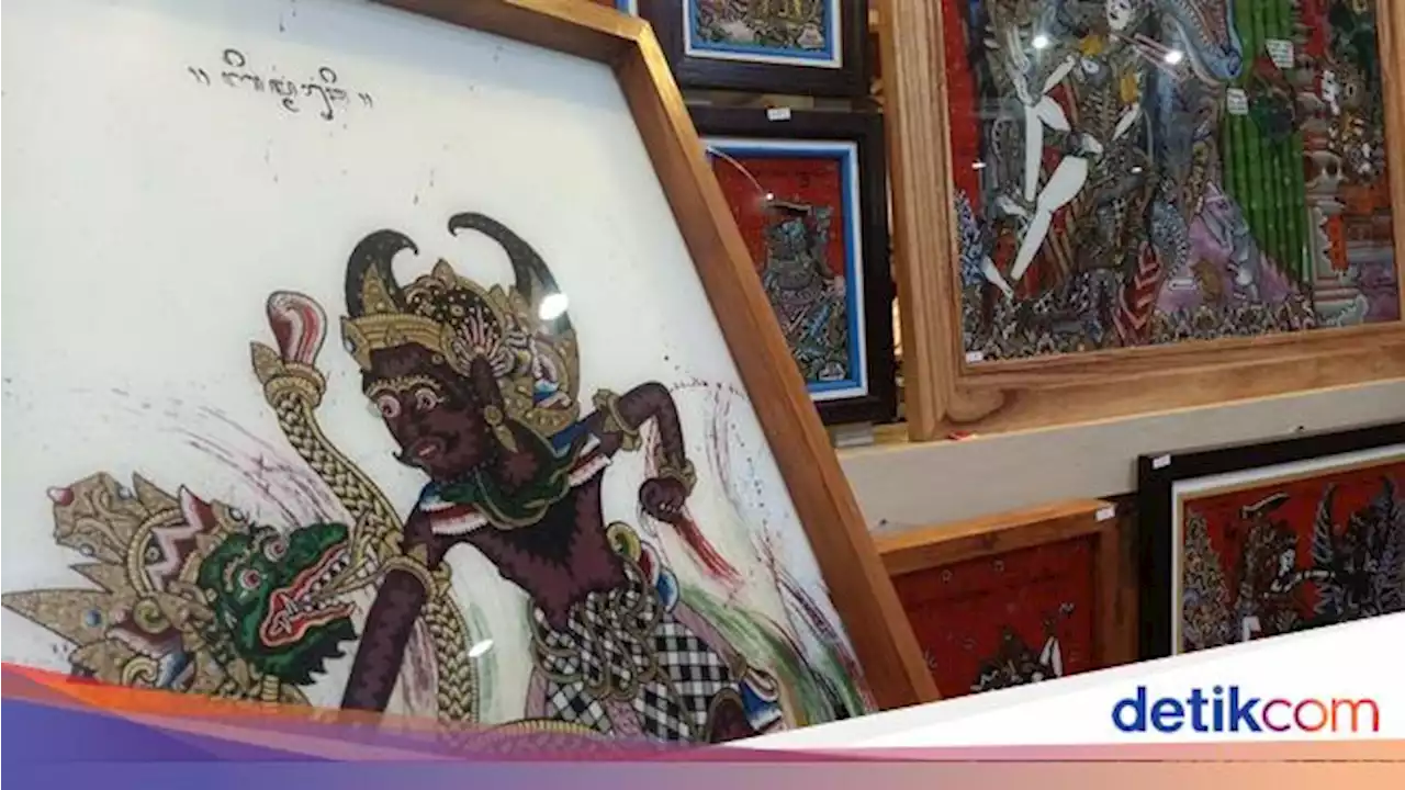 Lukisan Kaca Seniman Bali Ini Tembus Pasar Internasional