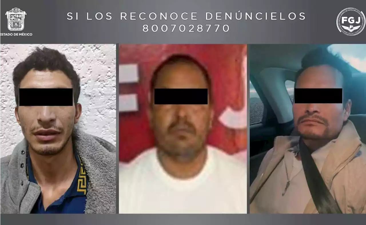 Detienen en Campeche, Nayarit y Puebla a tres sujetos buscados en el Edomex