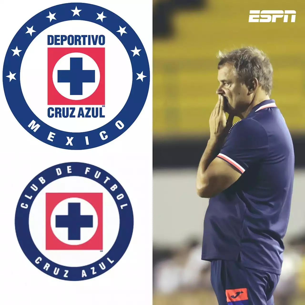 Cruz Azul presentó oficialmente su nuevo escudo sin estrellas