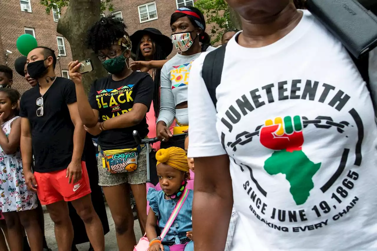 Juneteenth celebrations emphasize ending racial disparities