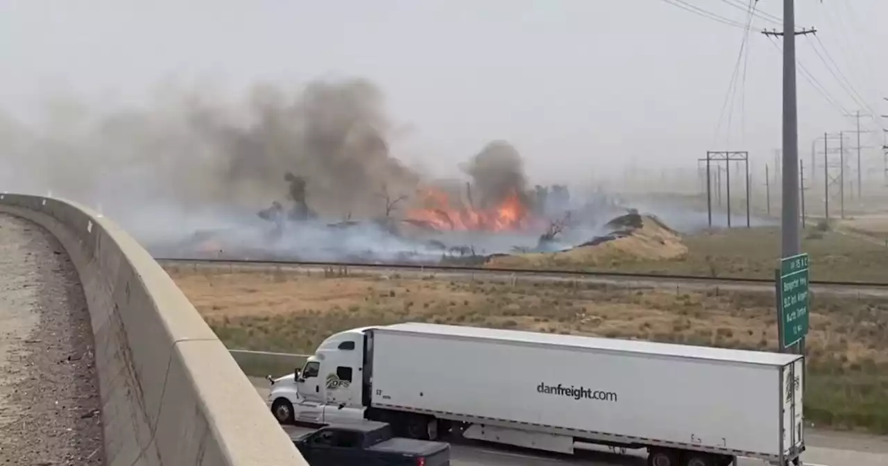 Another wildfire closes I-80 west of SLC Airport