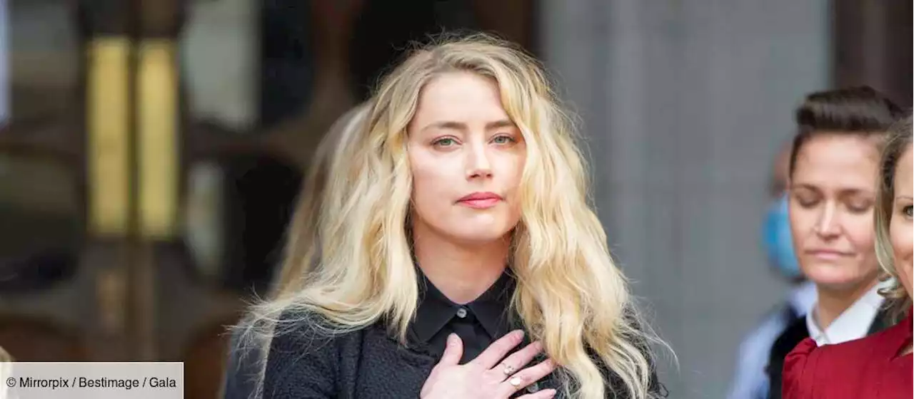 Amber Heard dépitée après son procès contre Johnny Depp, elle raconte sa version - Gala