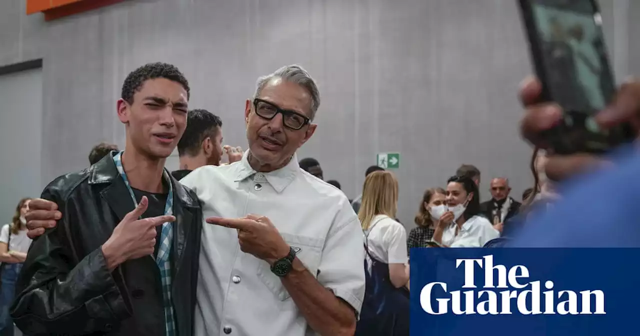 Jovial Jeff Goldblum steals Prada’s spring/summer 2023 show