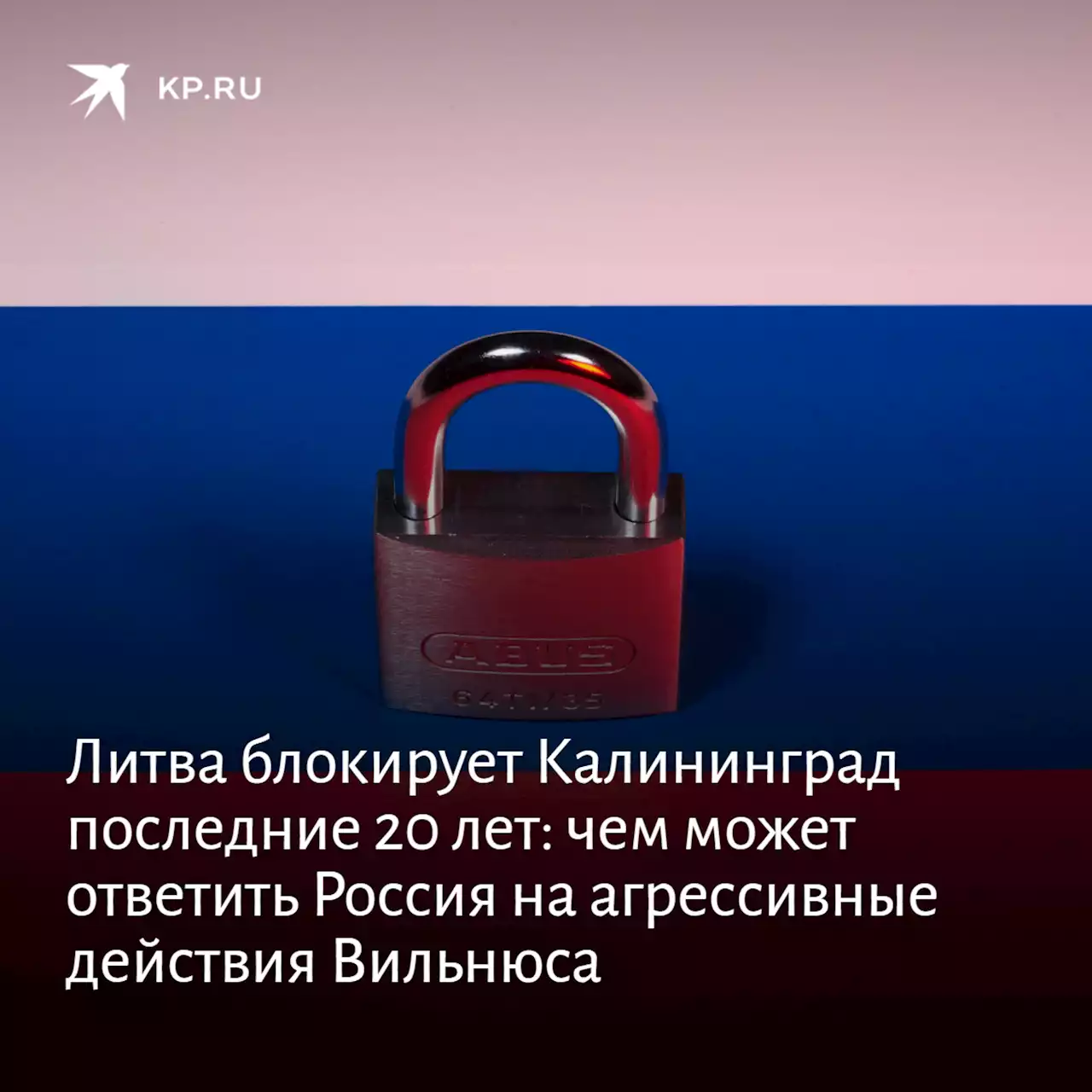 Литва блокирует Калининград последние 20 лет: чем может ответить Россия на агрессивные действия Вильнюса