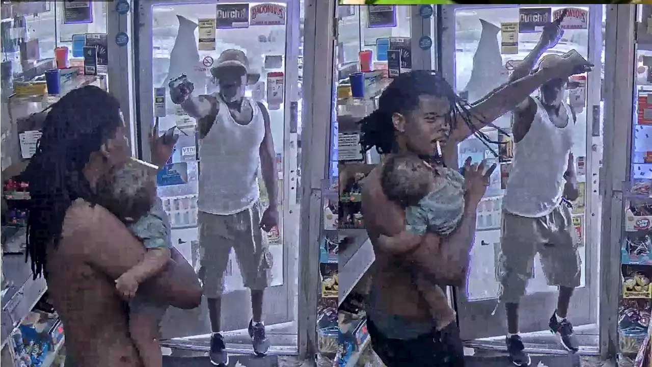 Gunman targets man holding baby in gas station after argument, Detroit police say