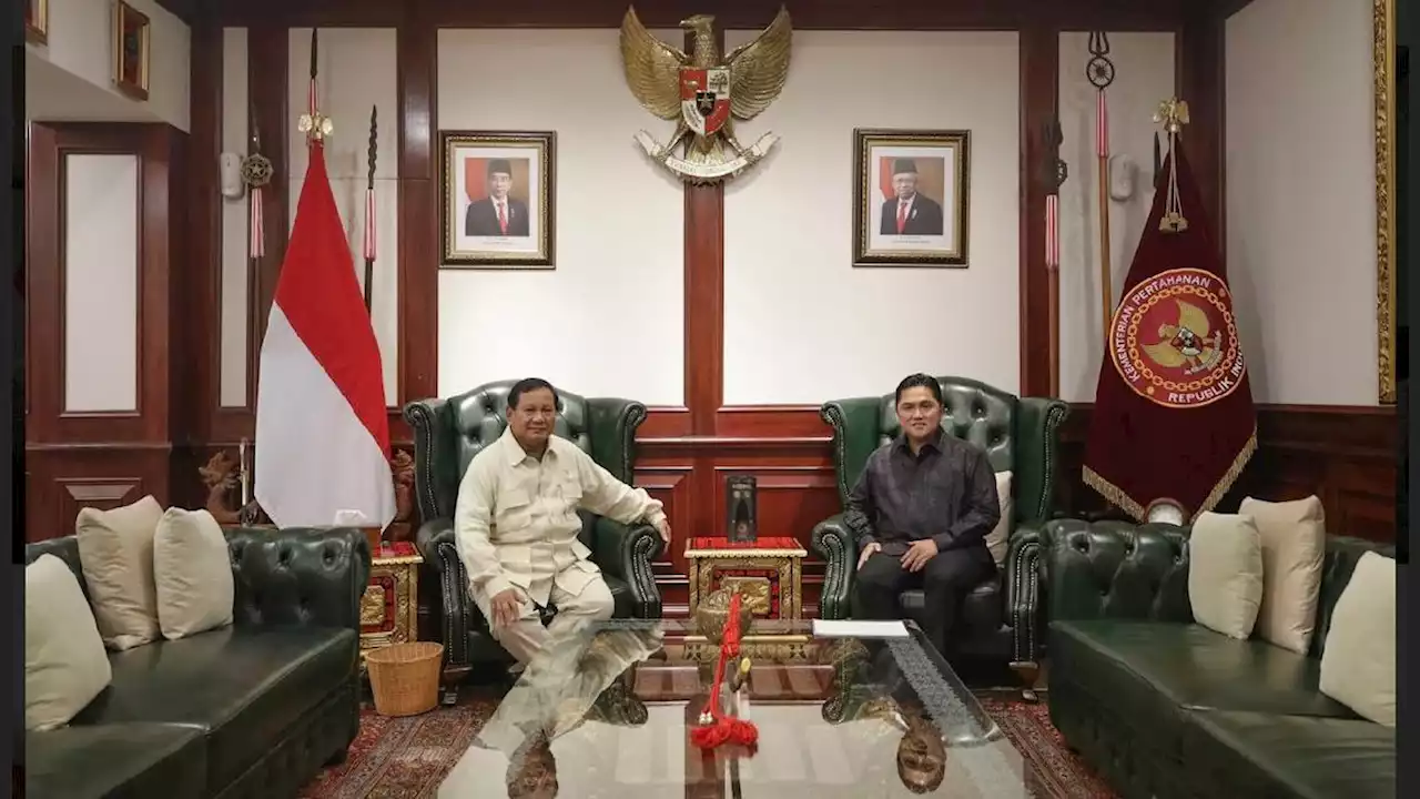 Ini yang Dibahas Erick Thohir dan Prabowo Subianto