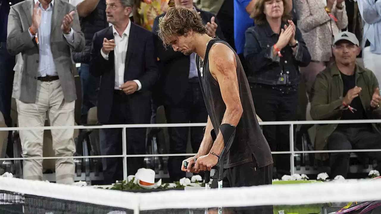 Alexander Zverev podría perderse el US Open: 'No jugaré hasta que este 100 % recuperado'