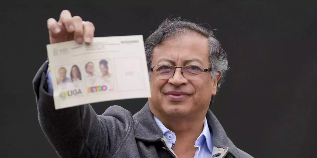 Leftist former rebel Gustavo Petro narrowly wins Colombia's presidential election