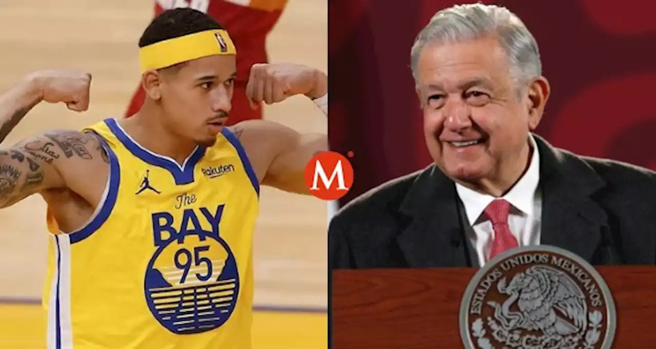 AMLO felicita a Juan Toscano por campeonato en la NBA