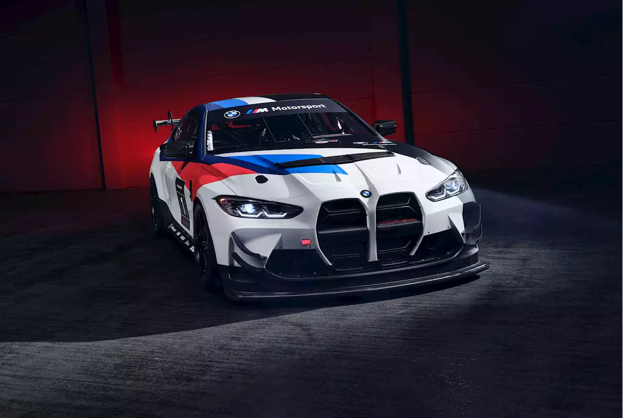 2023 BMW M4 GT4 race car revealed