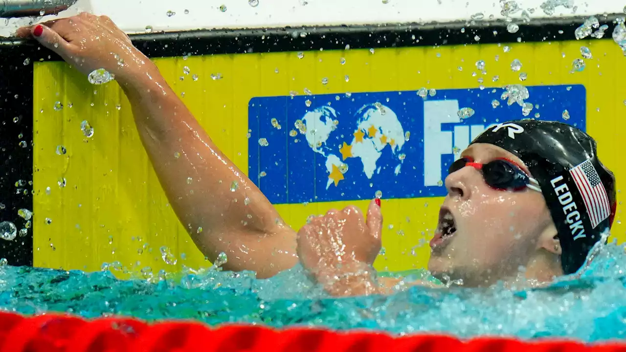 Katie Ledecky Wins 1,500m for Record-Extending 17th World Title