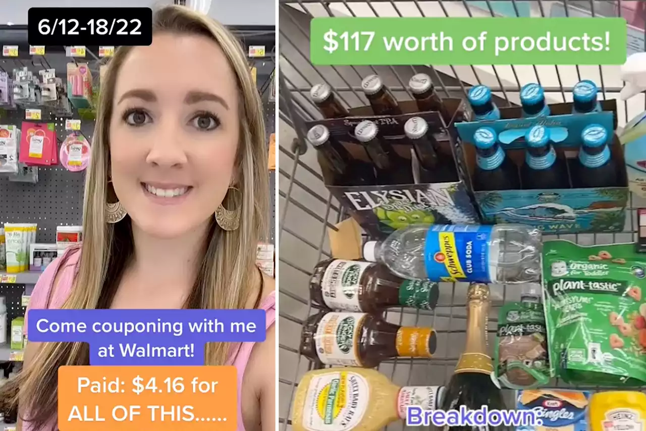 Walmart superfan shares how she got $117 of groceries for $5