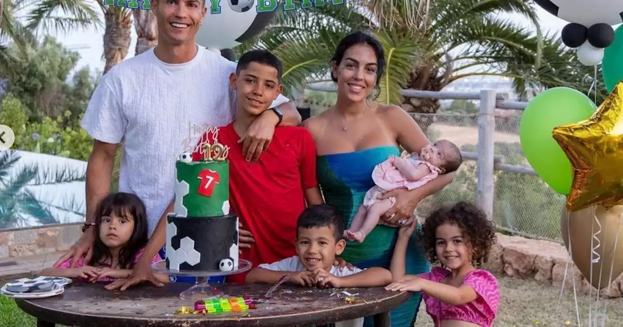 Cristiano Ronaldo gives insight into family life as he throws son birthday party