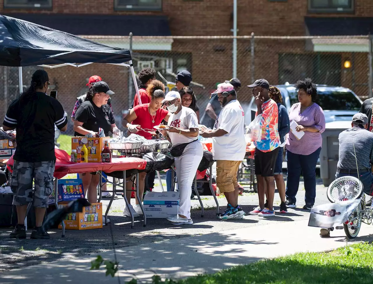 Fathers and Juneteenth celebrated at cookout in Harrisburg