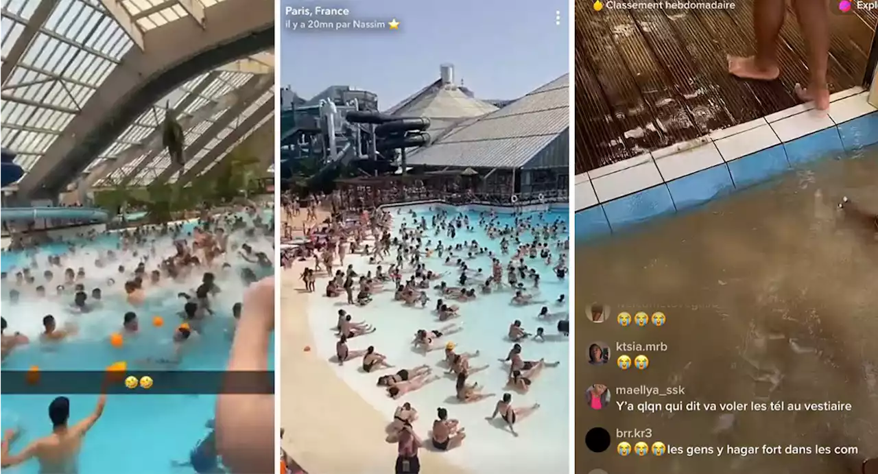 Le centre de loisirs aquatiques Aquaboulevard pris d'assaut à Paris à cause de la canicule: des vidéos d'eau 'brune' créent la polémique