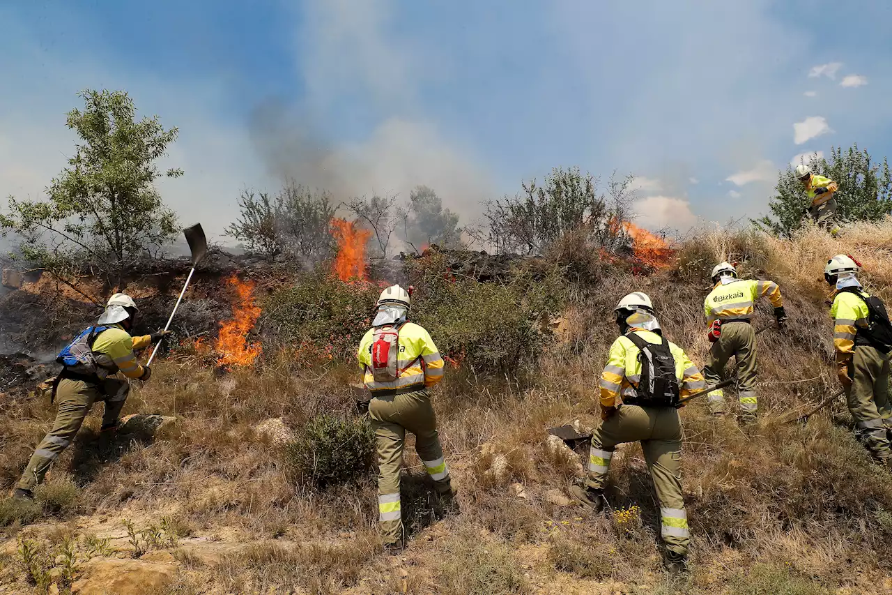 Incendios: 13 localidades navarras desalojadas