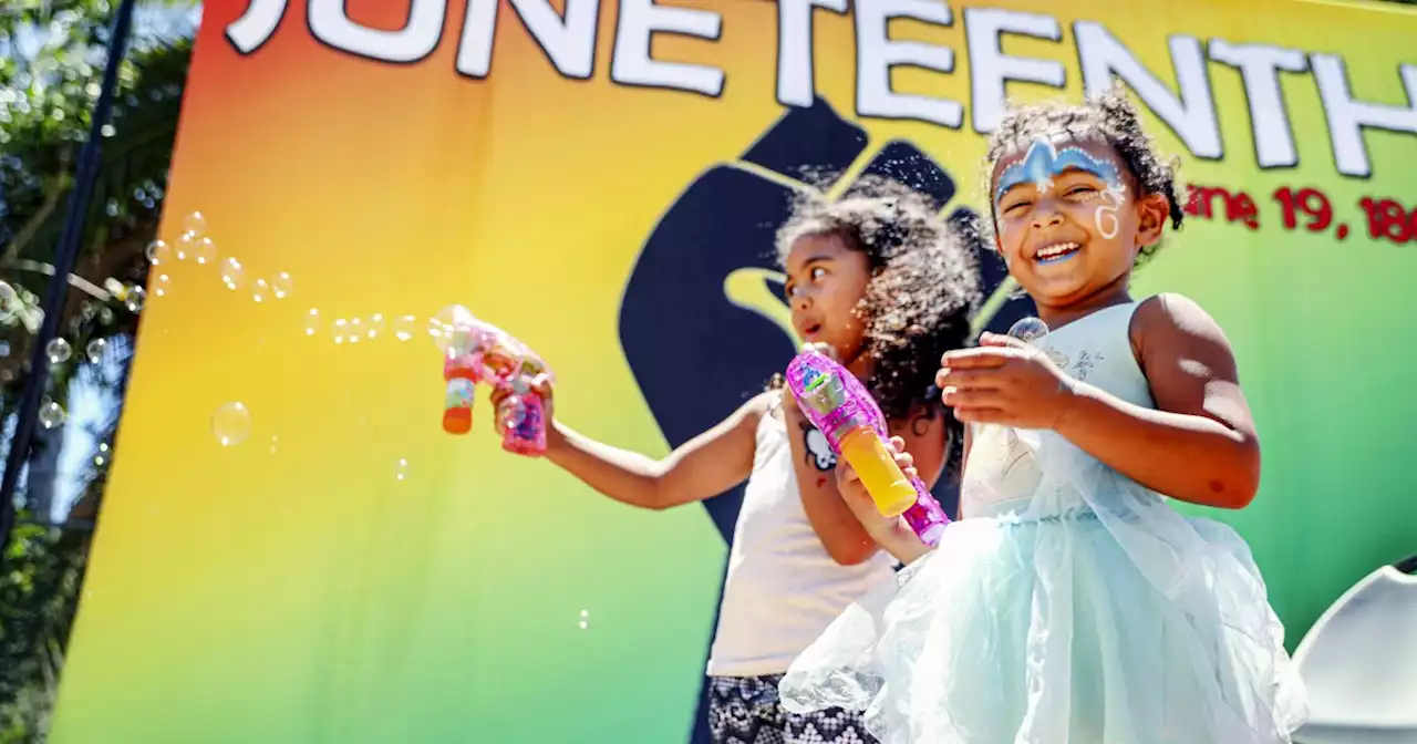 Hundreds celebrate Juneteenth in La Mesa, two years after violent protests caused a racial reckoning