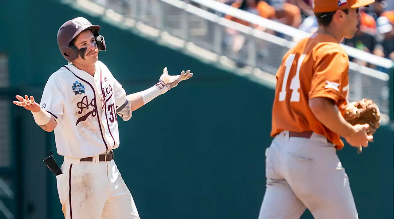 Aggies Knock Longhorns Out of CWS With 10–2 Victory