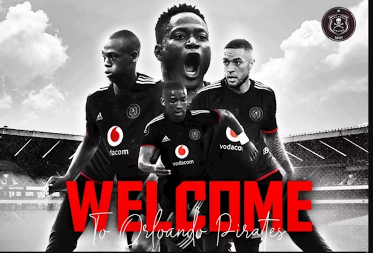 Orlando Pirates announce four new signings and six departures