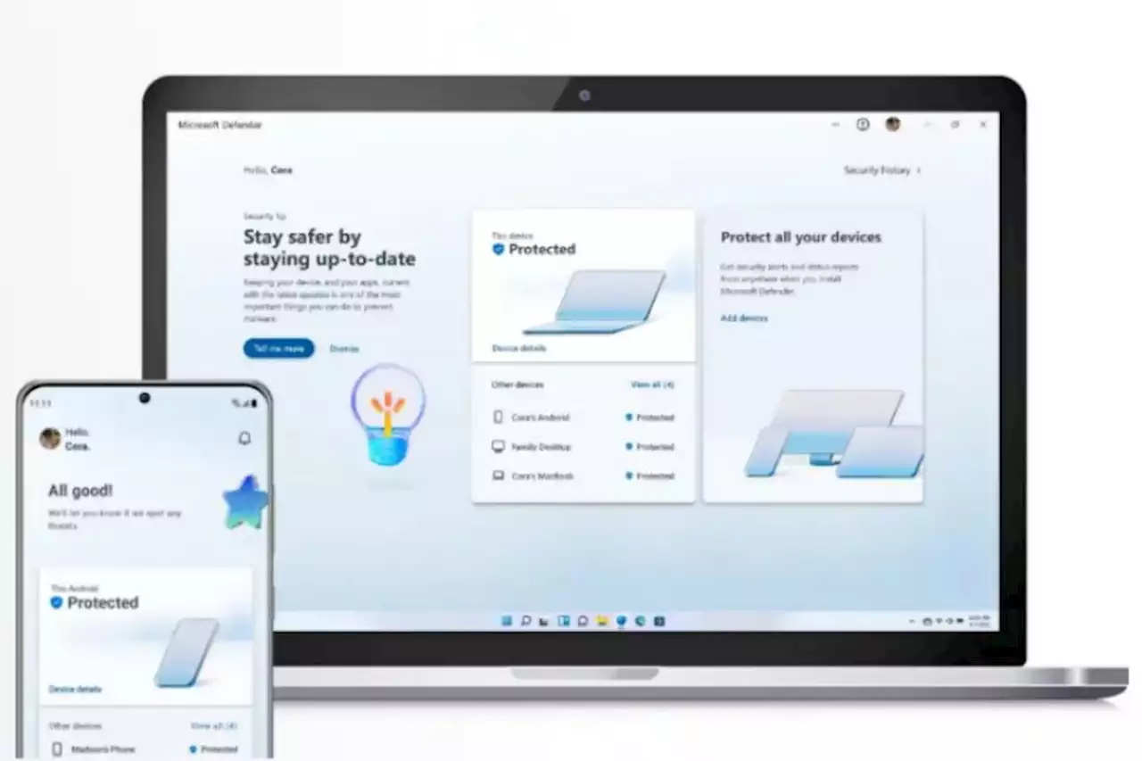 Novo antivírus Microsoft Defender é lançado para PC e celulares