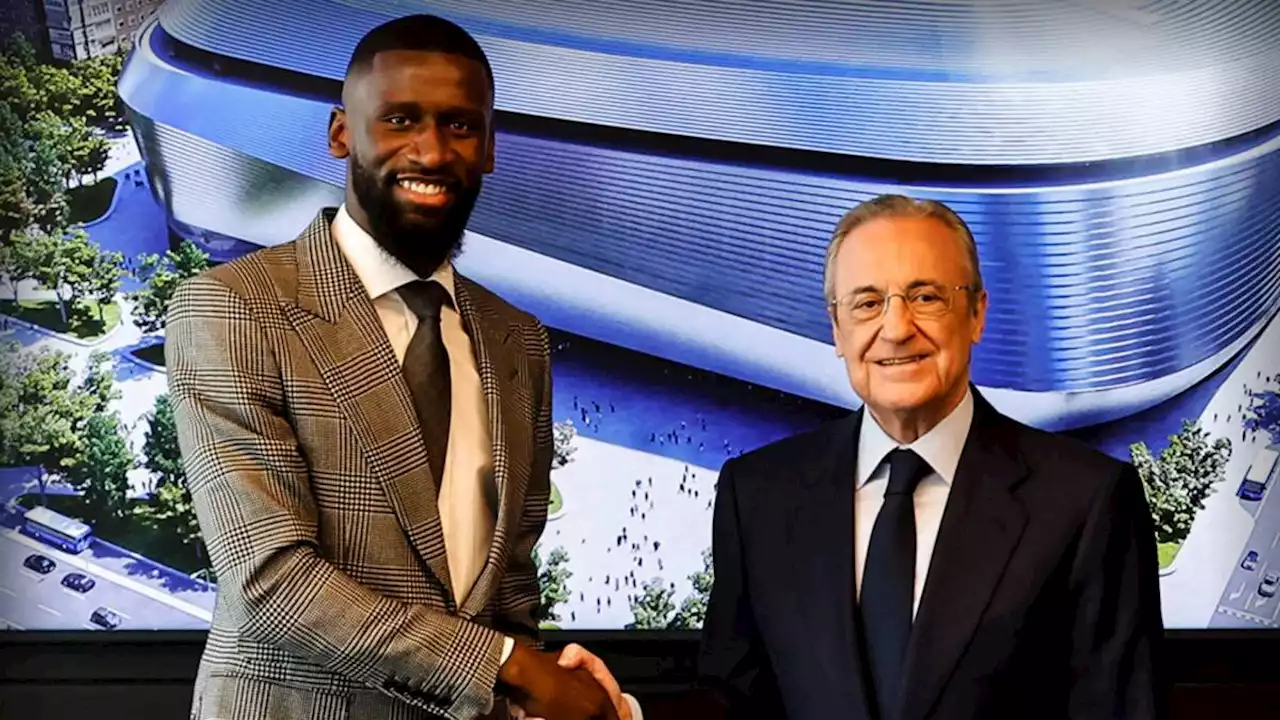 El Real Madrid presenta al alemán Antonio Rüdiger