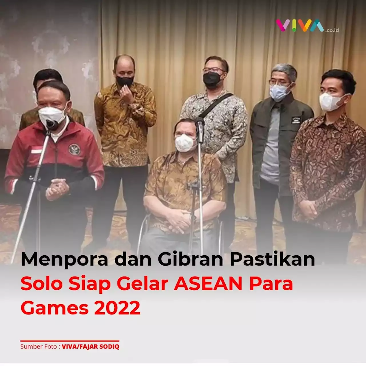 Menpora dan Gibran Pastikan Solo Siap Gelar ASEAN Para Games 2022