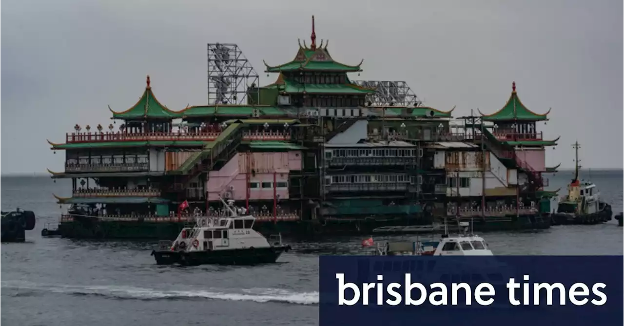 Hong Kong’s iconic Jumbo Floating Restaurant capsizes at sea