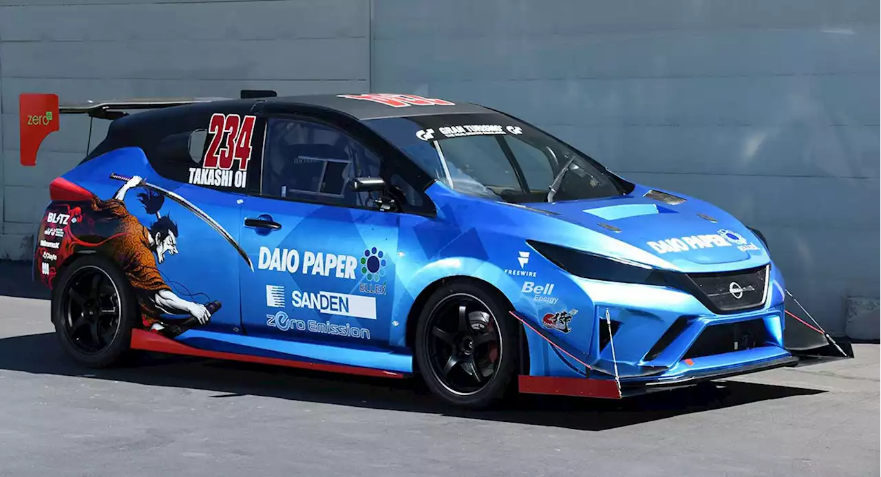 This Modified Nissan Leaf Is Heading To The Pikes Peak International Hill Climb | Carscoops