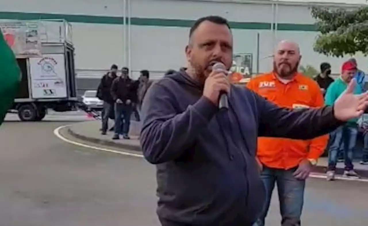 Líder caminhoneiro se junta a protesto de petroleiros: ‘Bolsonaro mentiu e não cumpriu sua palavra’