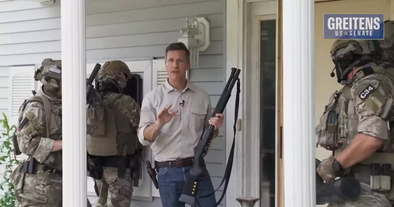 'Sick and Dangerous' Ad by Shotgun-Wielding MAGA Senate Candidate Condemned