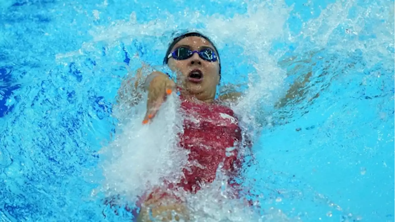 Canada's Masse wins third straight world 100 backstroke medal with silver in Budapest