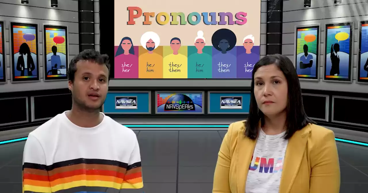 WATCH: Here's how the Navy teaches sailors to use the 'right' pronouns