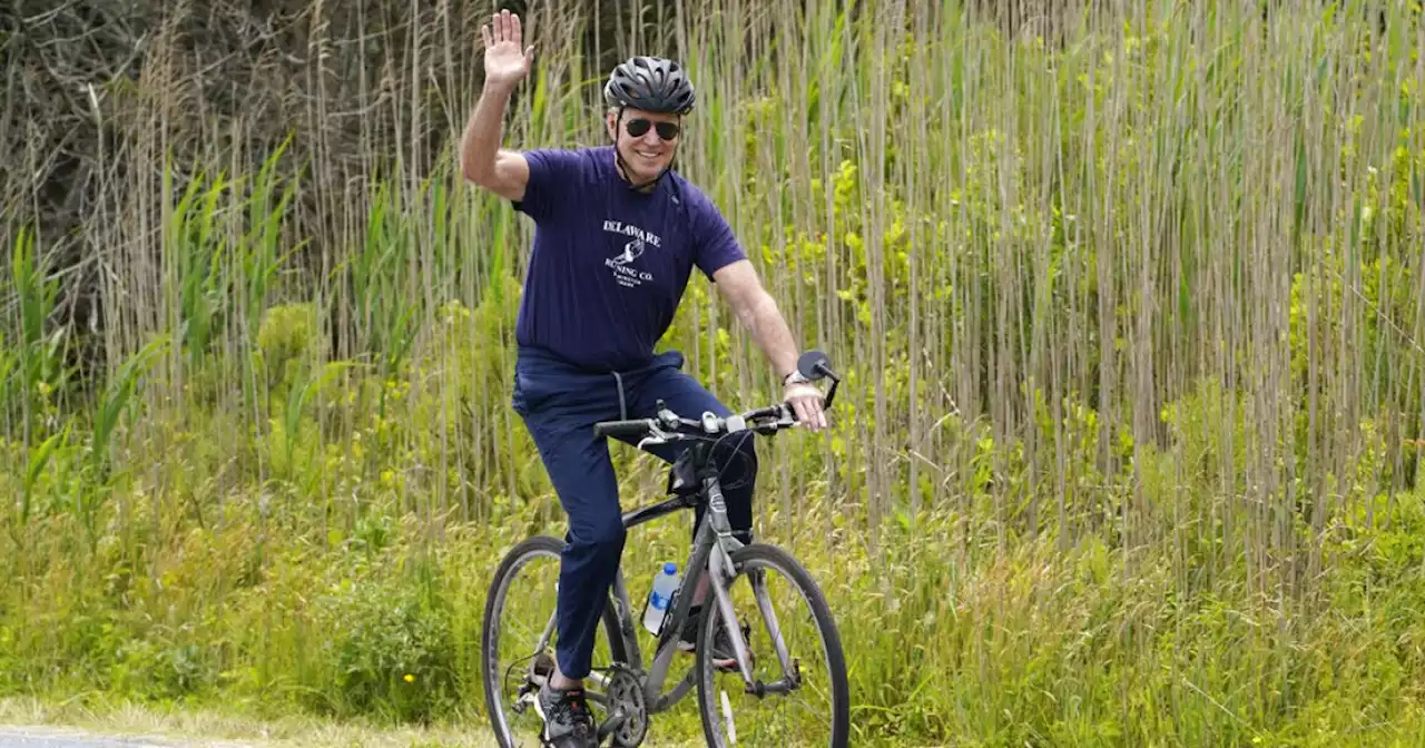 Will Biden also blame Putin for his bicycle spill?