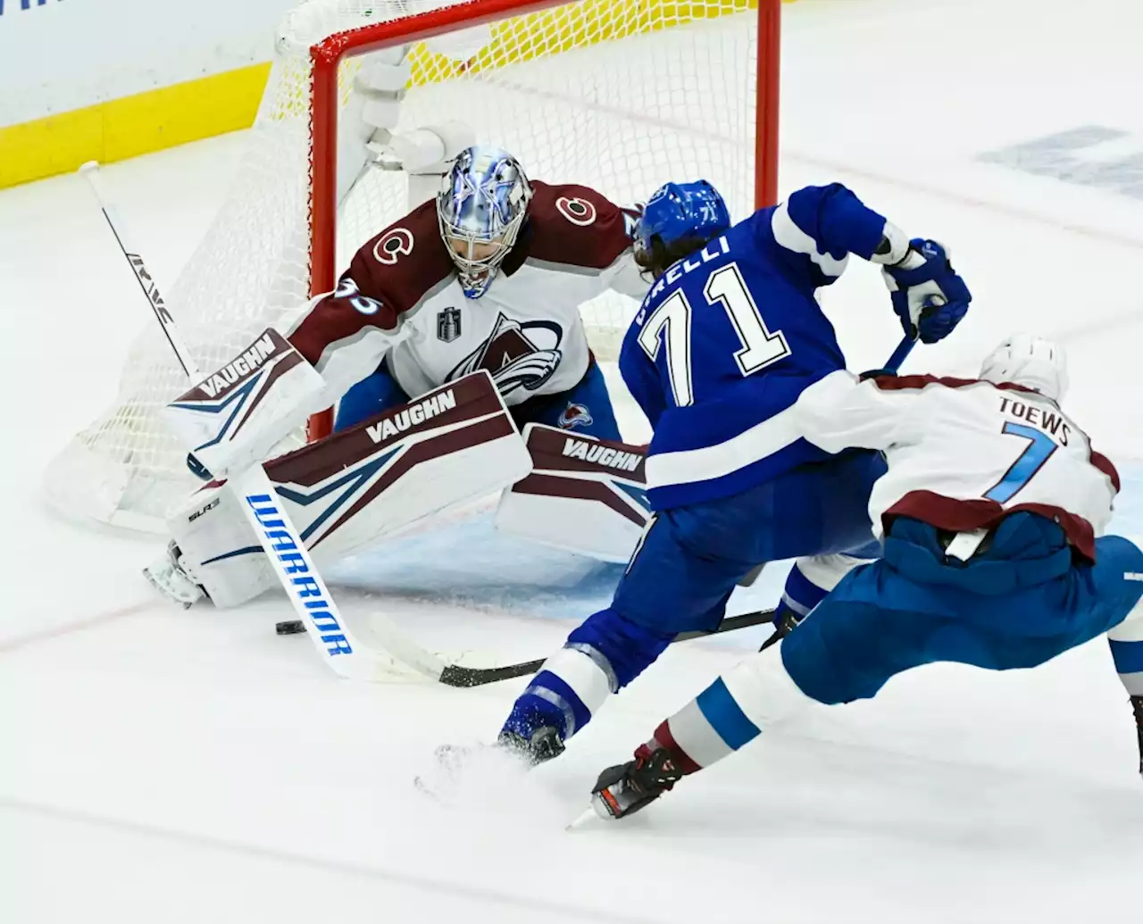 Avalanche-Lightning Game 3 Quick Hits: Colorado defense shredded, Darcy Kuemper pulled in 6-2 loss