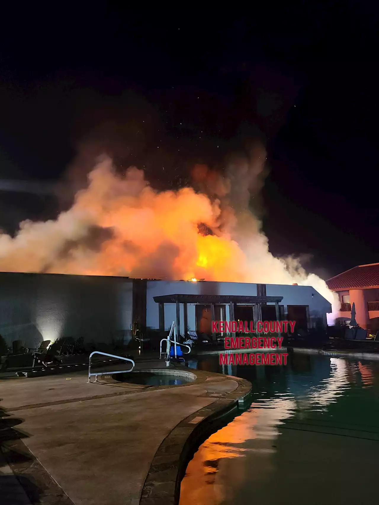 George Strait's Tapatio Springs Resort in Boerne goes up in flames during late night fire