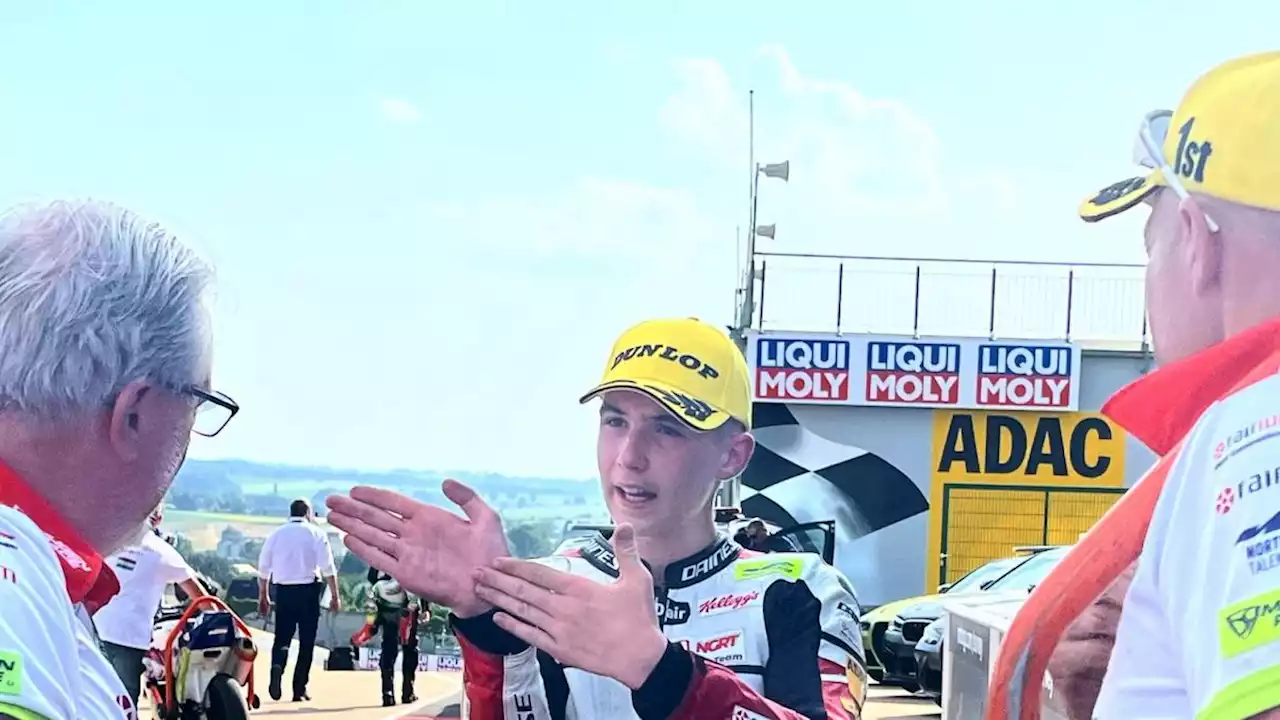 Sachsenring, il pilota in testa si chiama Rossi...di nome. Sì, in onore di Vale